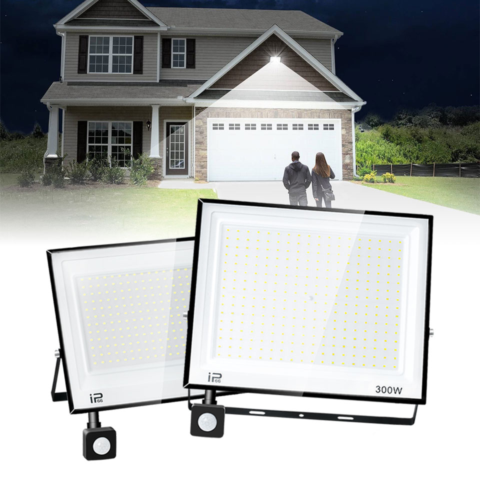 Balance Beam Outdoor - Reflector LED con Sensor de movimiento