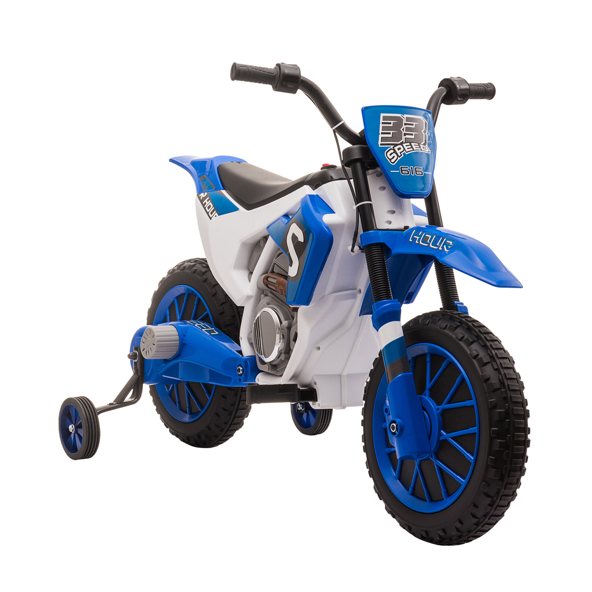 Kids Outdoor Ride On - Motocicleta Eléctrica de Juguete para Niños