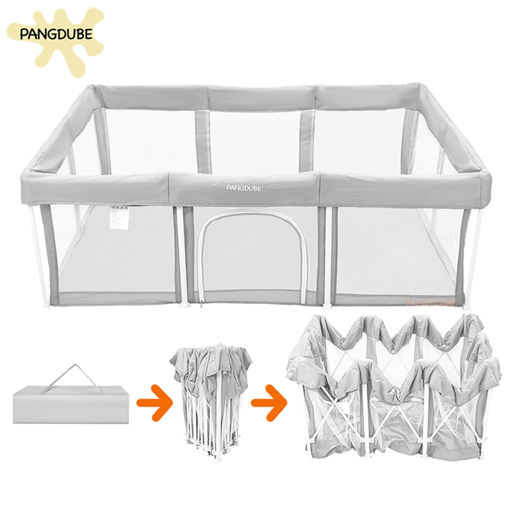 Kids Outdoor Fence - PANGDUBE Parque infantil plegable fácil para