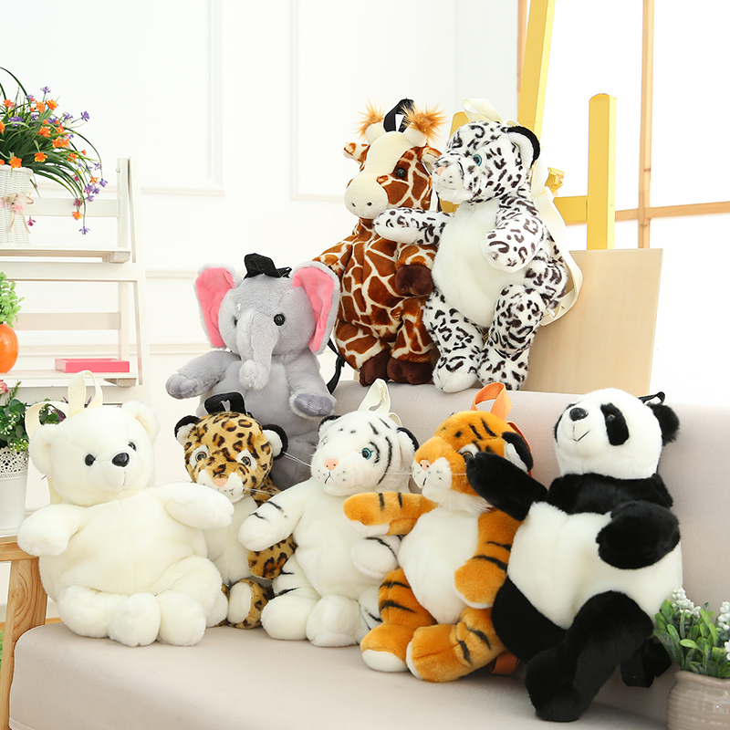 Kids Outdoor Toys B&Q - Mochila De felpa de animales simulados