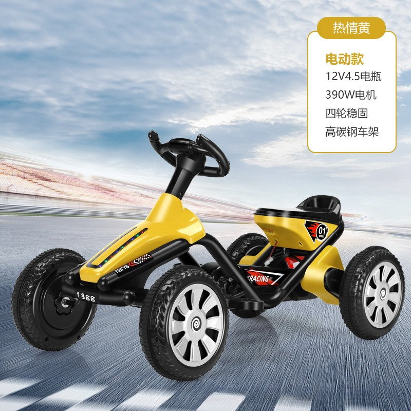 Go Kart Pedal Kids - Go-Kart de Pedales de Cuatro Ruedas