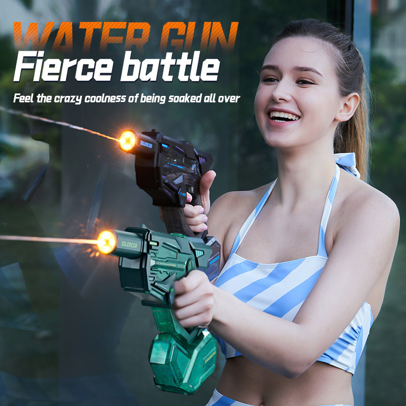 Kids Outdoor Toys B&Q - Pistola de Agua Eléctrica con Llama