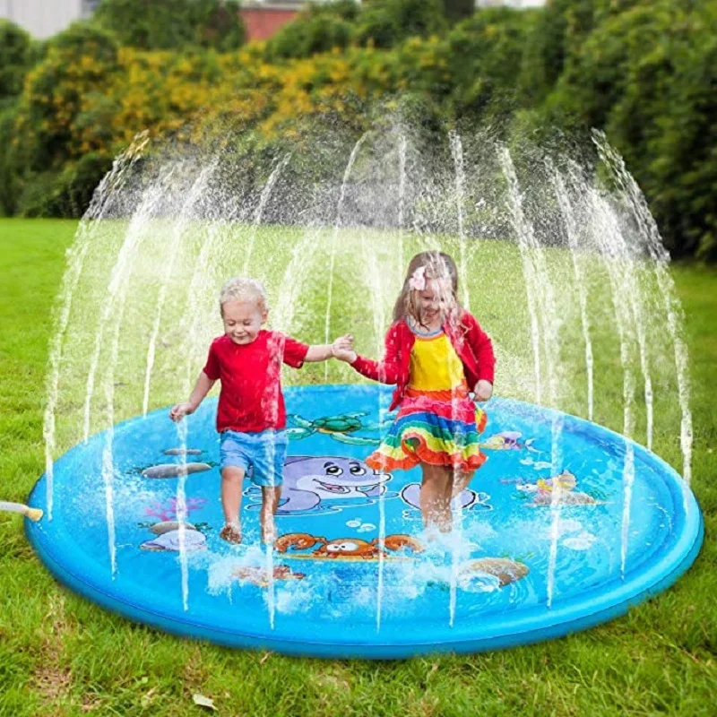 Sprinkler Splash Pad - 100/170cm niños inflables salpicaduras de agua