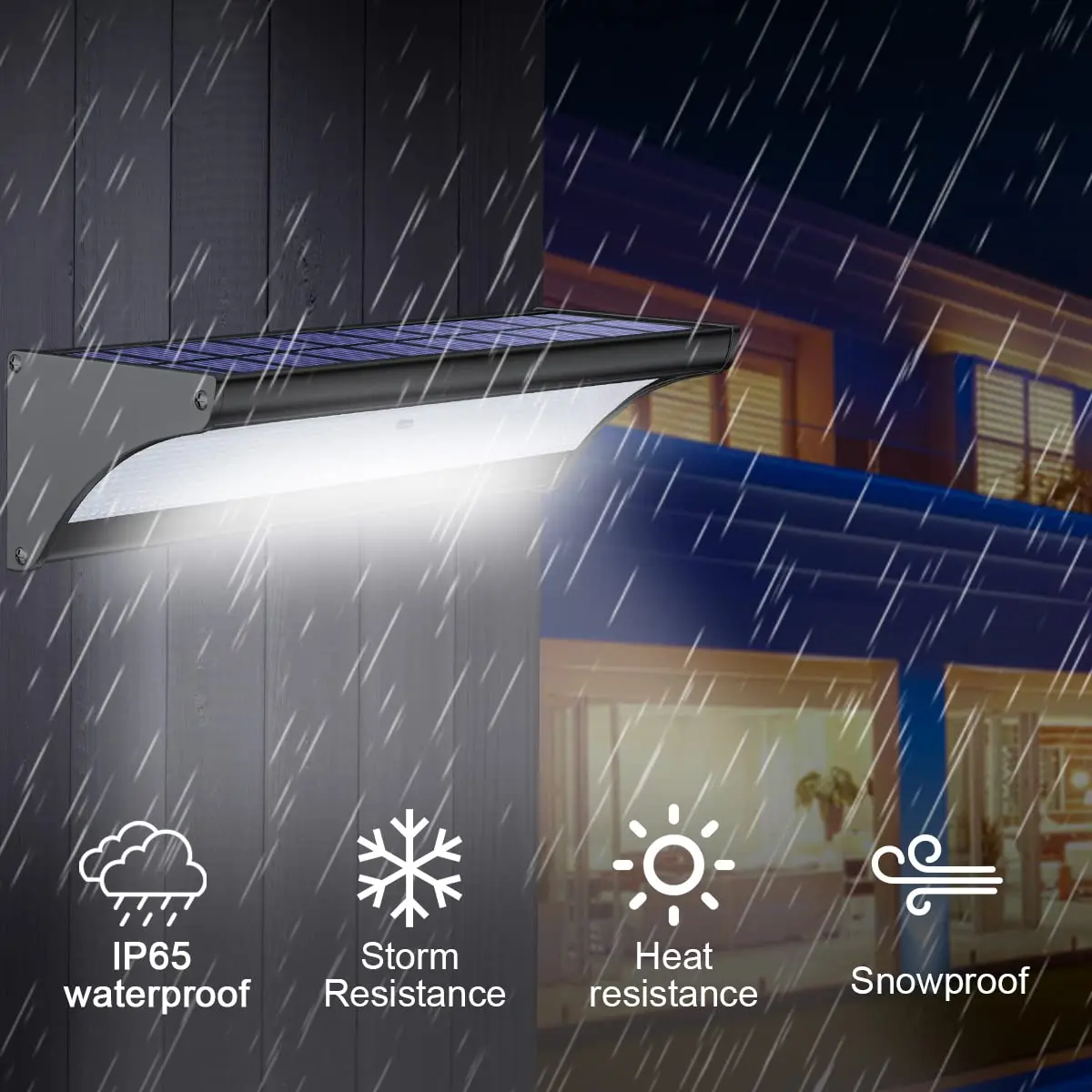 Luz Solar de pared para exteri - Balance Beam Outdoor reseña y precio
