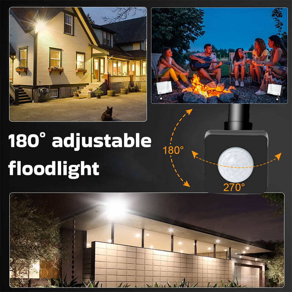 Reflector LED con Sensor de mo - Balance Beam Outdoor reseña y precio
