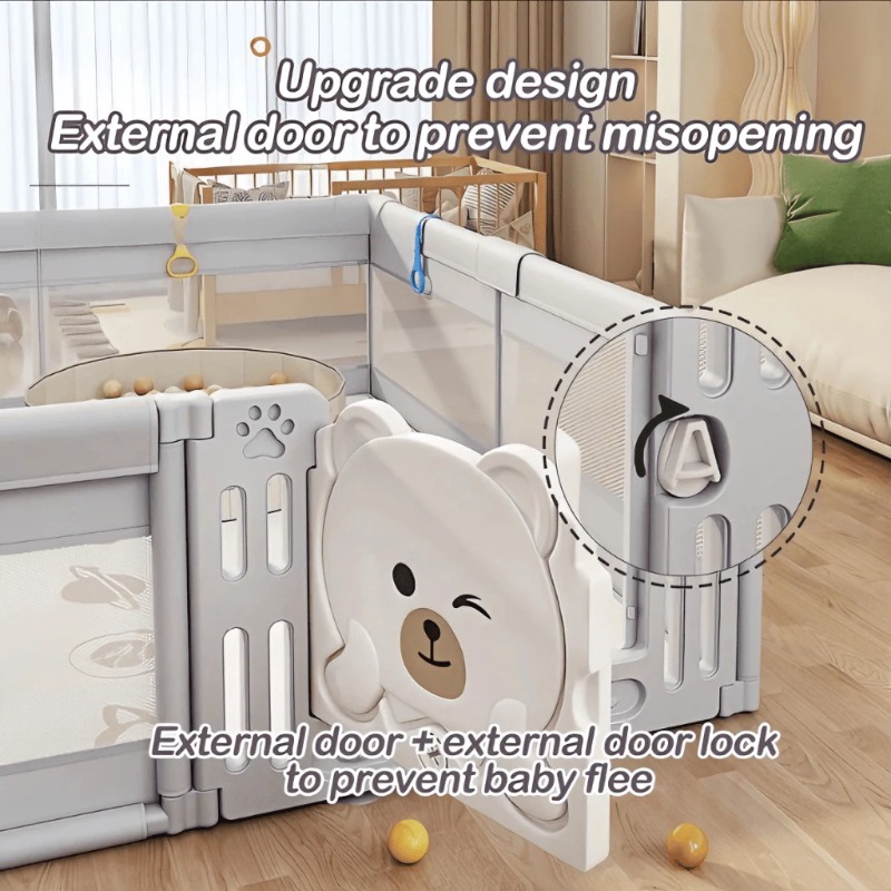 IMBABY Corralito para bebés de - Kids Outdoor Fence reseña y precio