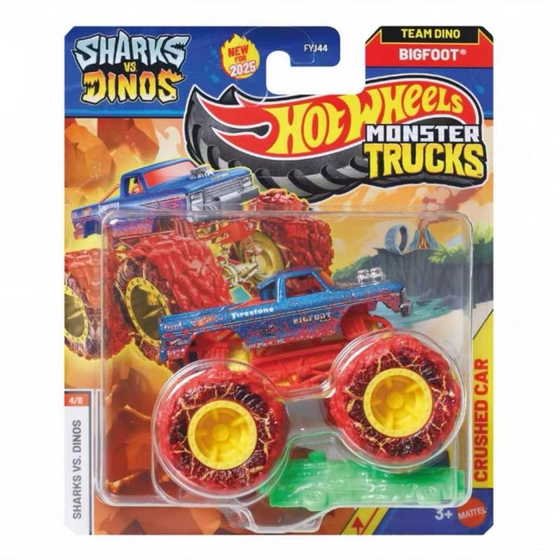 Hot Wheels Wild Monster Trucks - Hot Wheels Car Monster Trucks reseña y precio