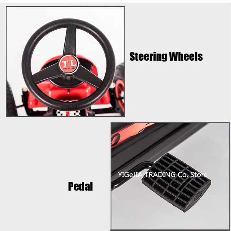 Go Kart de Pedales para Niños  - Go Kart Pedal Kids reseña y precio