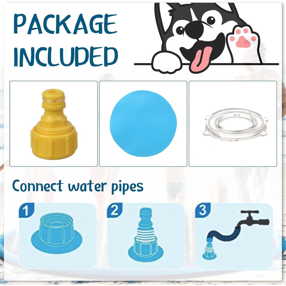 Almohadilla antideslizante Ext - Sprinkler Splash Pad reseña y precio
