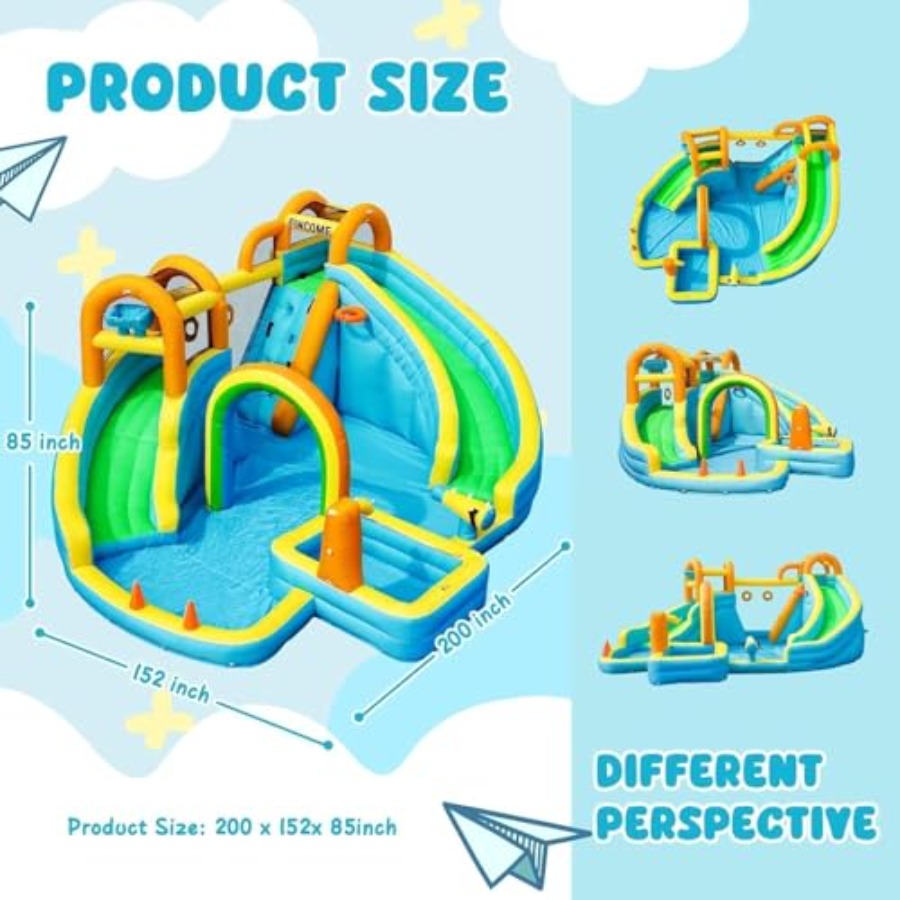 Parque acuático inflable para  - Kids Outdoor Water reseña y precio