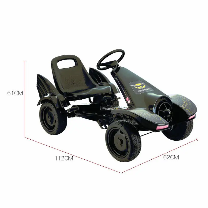 Auto inflable de 4 ruedas para - Go Kart Pedal Kids reseña y precio