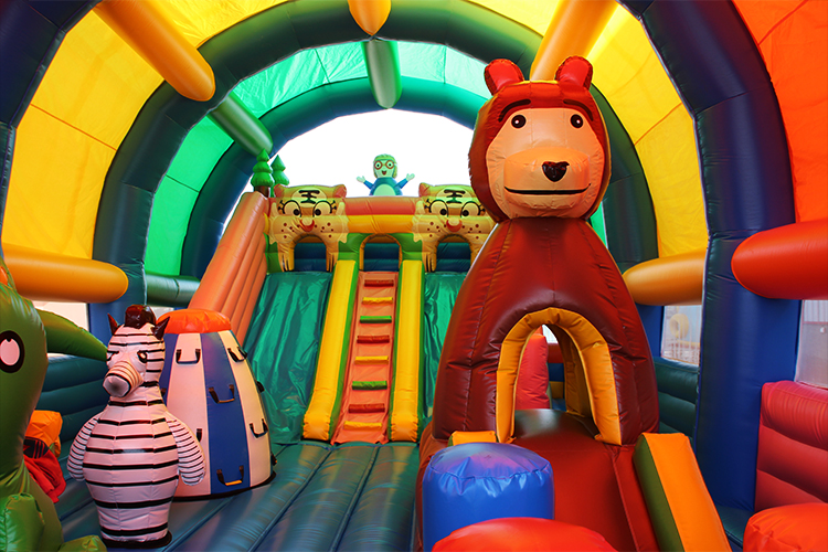 Ciudad de Diversión Inflable C - Kids Outdoor Fence reseña y precio
