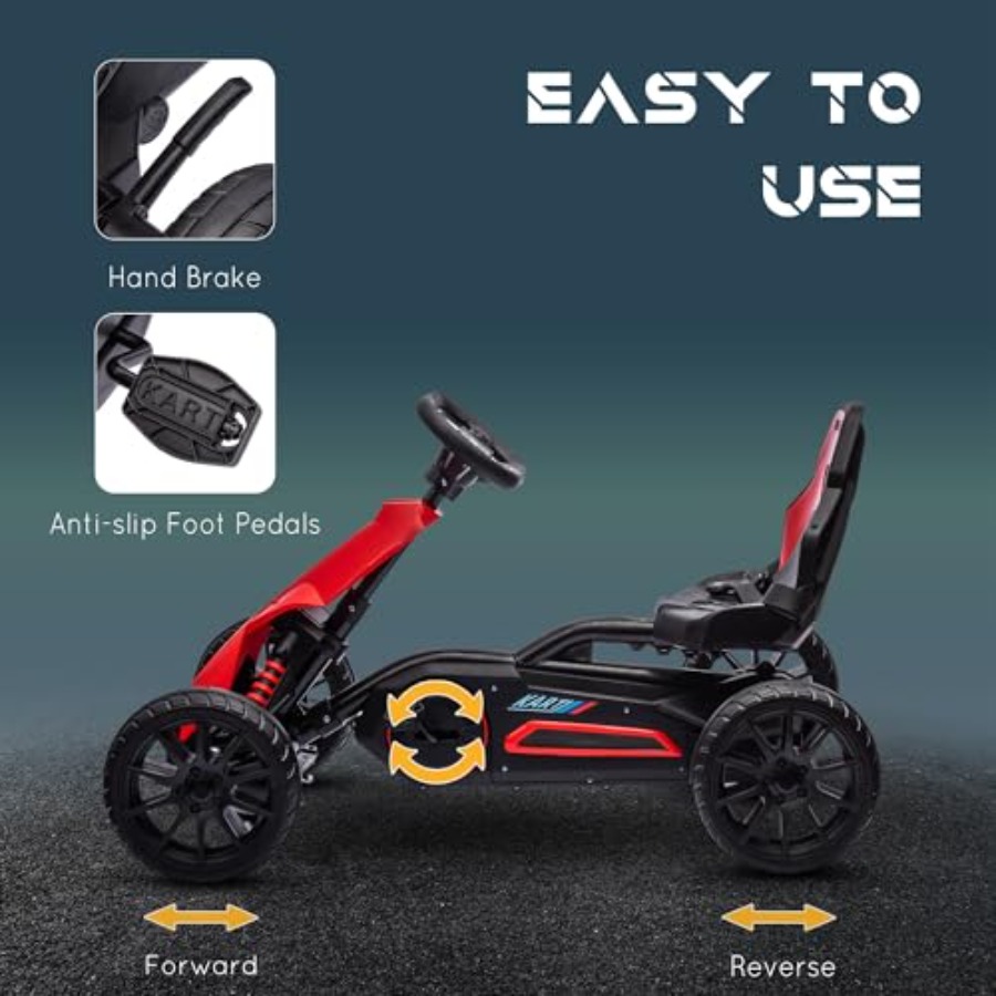 Juguete montable para niños de - Go Kart Pedal Kids reseña y precio
