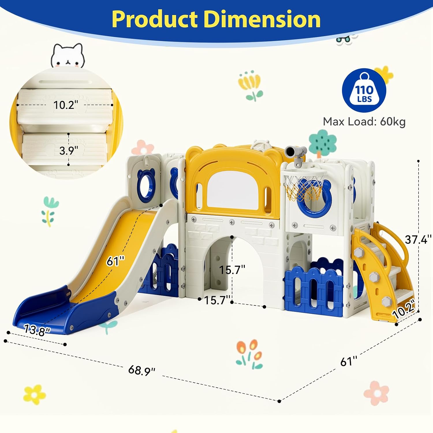 Set de Juegos Infantil 10 en 1 - Kids Outdoor Toys B&Q reseña y precio