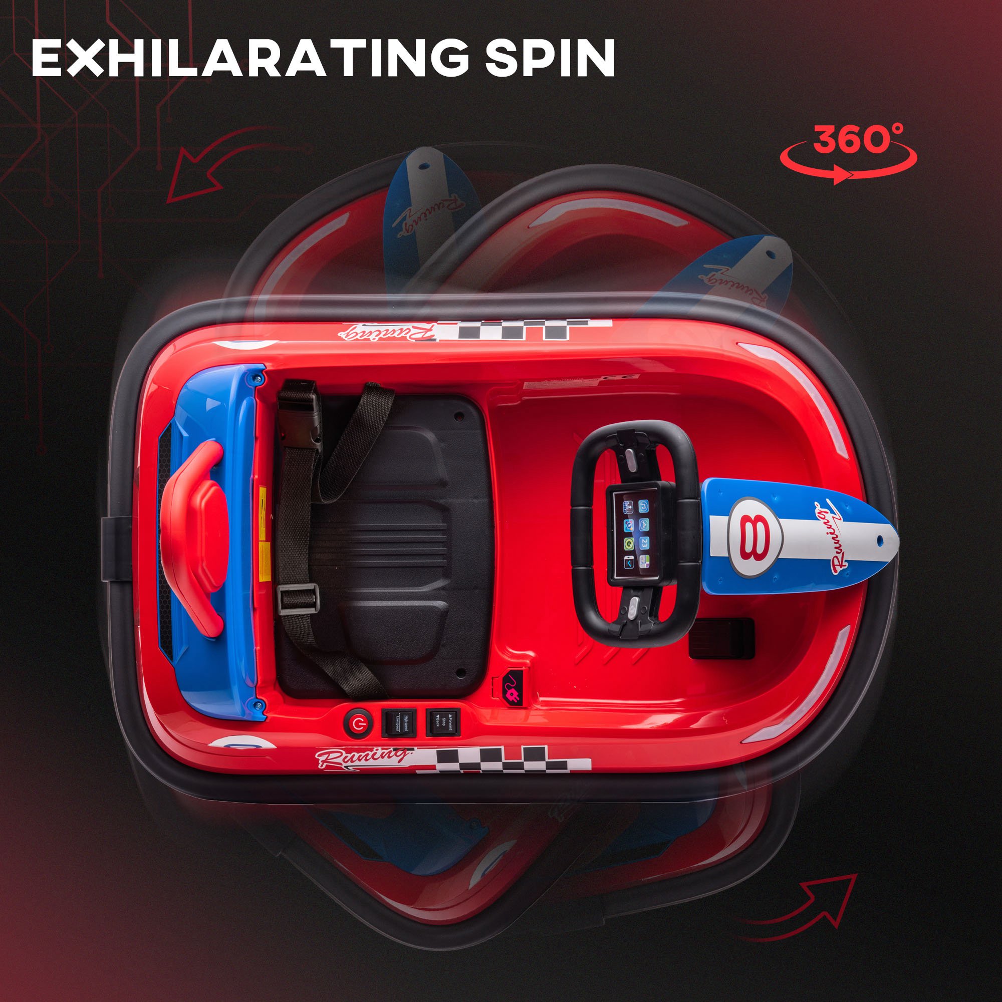 Coche Eléctrico para Niños de  - Kids Outdoor Ride On reseña y precio