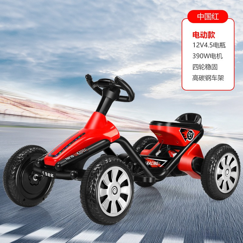 Go-Kart de Pedales de Cuatro R - Go Kart Pedal Kids reseña y precio