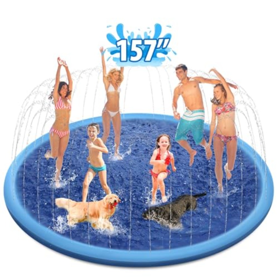 Alfombra de agua para niños y  - Sprinkler Splash Pad reseña y precio
