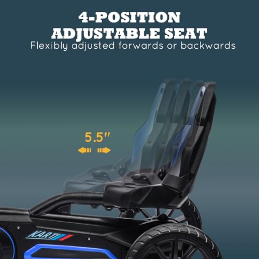 Go Kart de Pedales para Niños, - Go Kart Pedal Kids reseña y precio