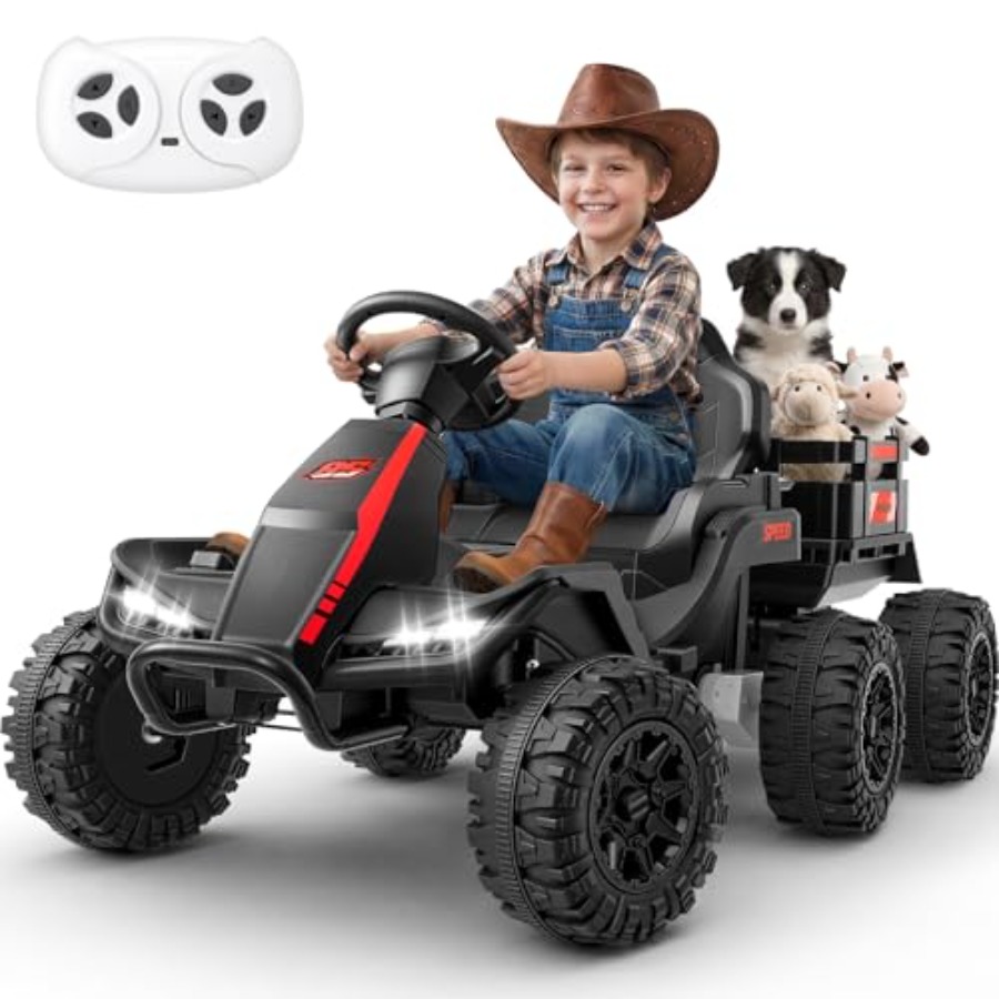 Tractor eléctrico para niños m - Kids Outdoor Ride On reseña y precio