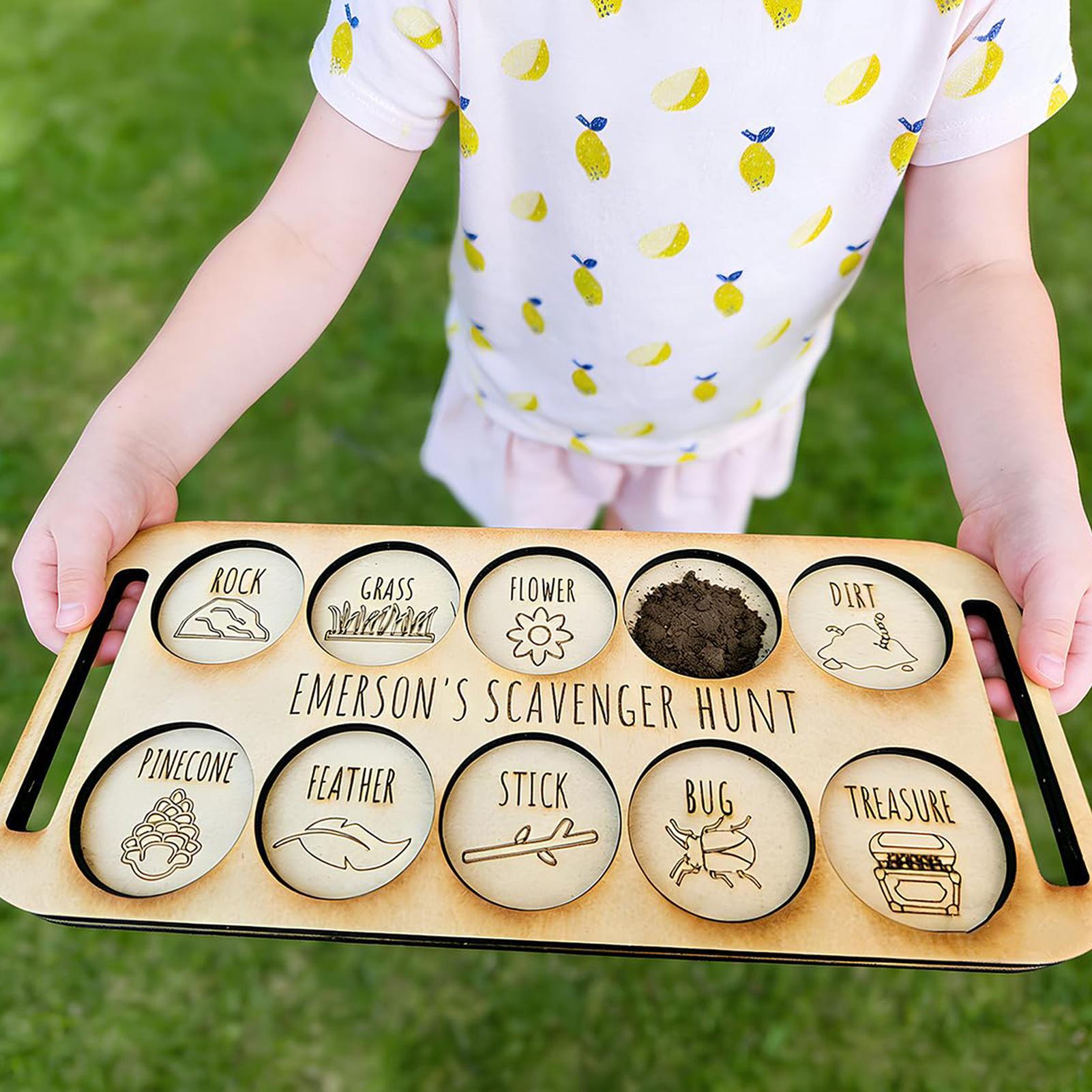 Caza de Tesoros para Niños: Ba - Kids Outdoor Nature Scavenger Hunt reseña y precio