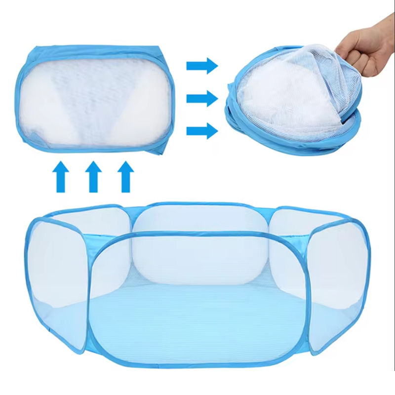 Piscina de bolas plegable y po - Kids Outdoor Fence reseña y precio