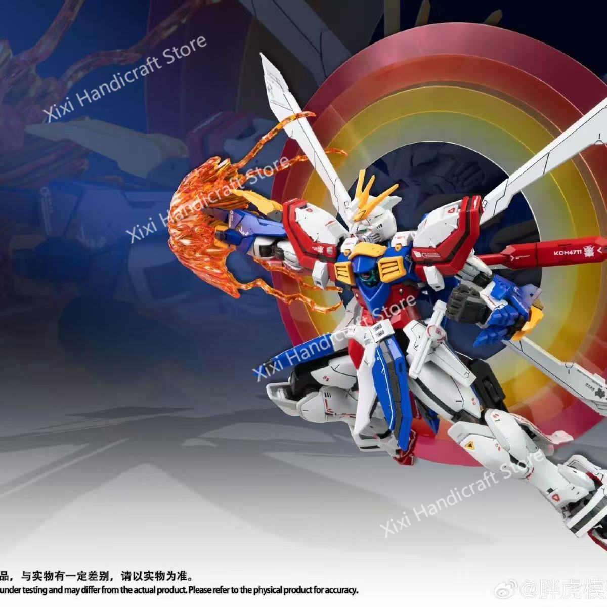 Modelo FAT CAT God Gundam RG-3 - Bandai Model Gundam Rg reseña y precio