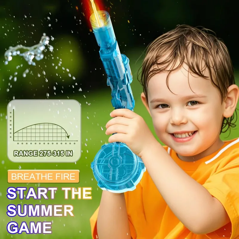 Pistola de Agua Eléctrica con  - Kids Outdoor Exercise Equipment reseña y precio
