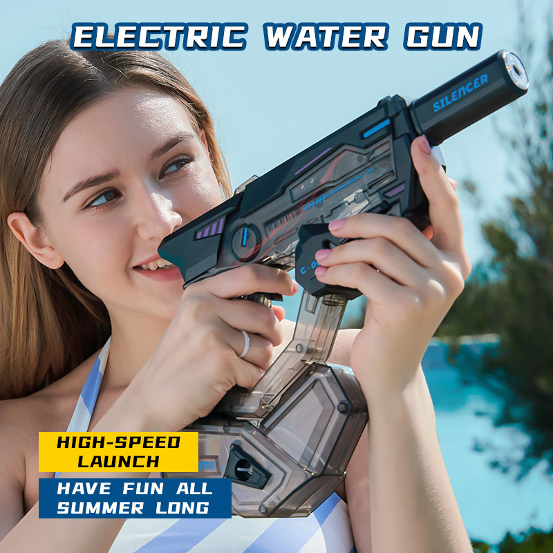 Pistola de Agua Eléctrica con  - Kids Outdoor Toys B&Q reseña y precio