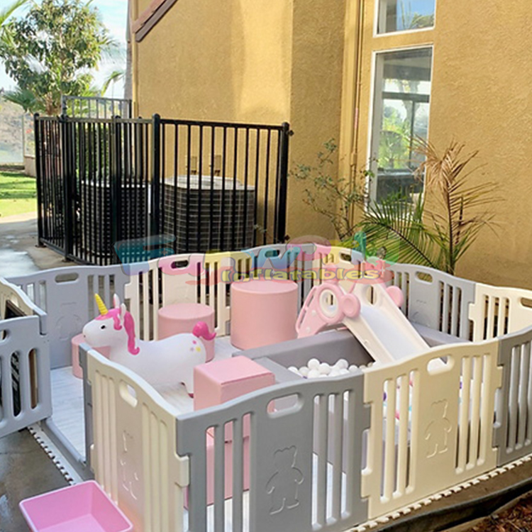 Parque Infantil de Plástico pa - Kids Outdoor Fence reseña y precio