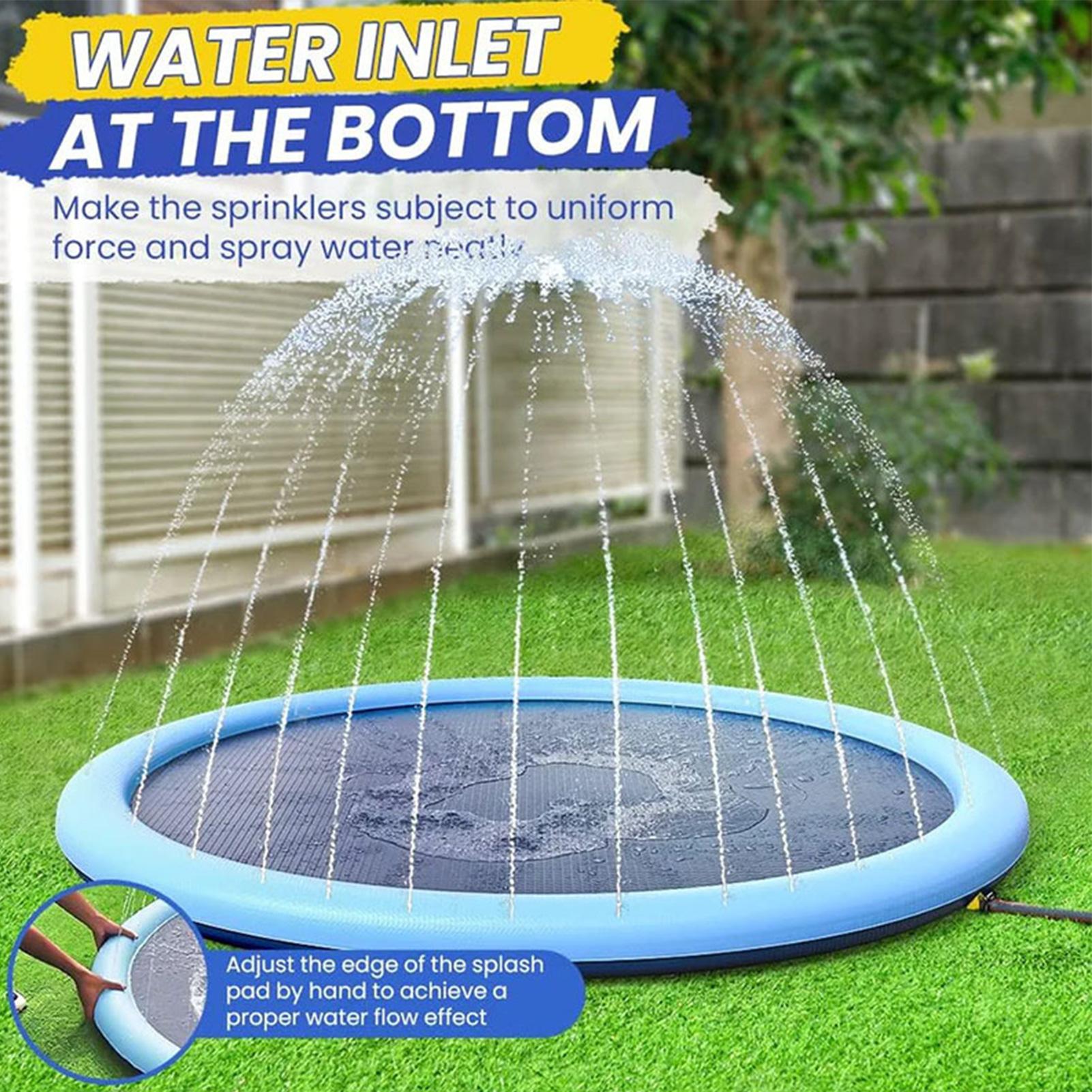 Alfombra de Juego con Aspersor - Sprinkler Splash Pad reseña y precio