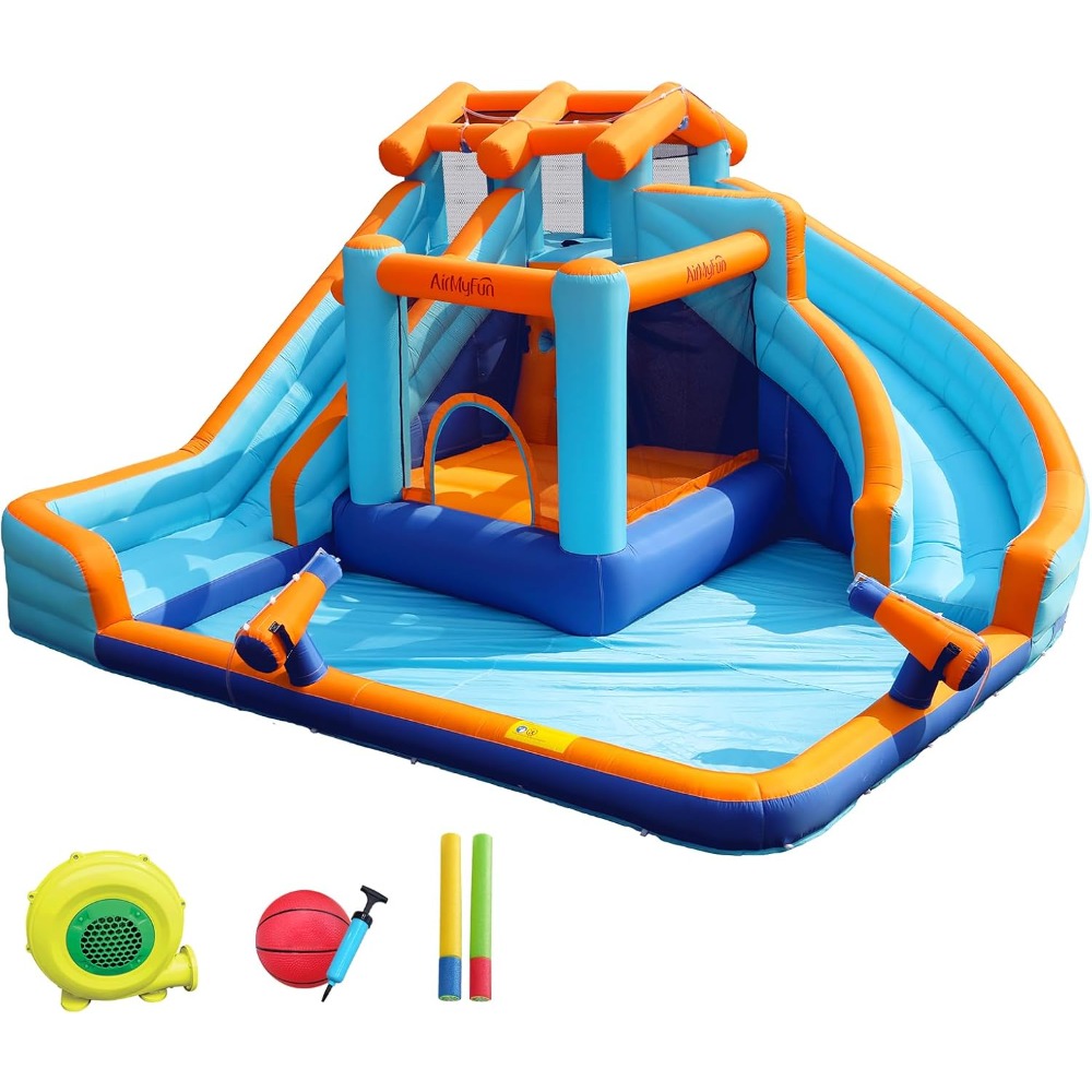 Tobogán Acuático Inflable Gran - Kids Outdoor Water reseña y precio