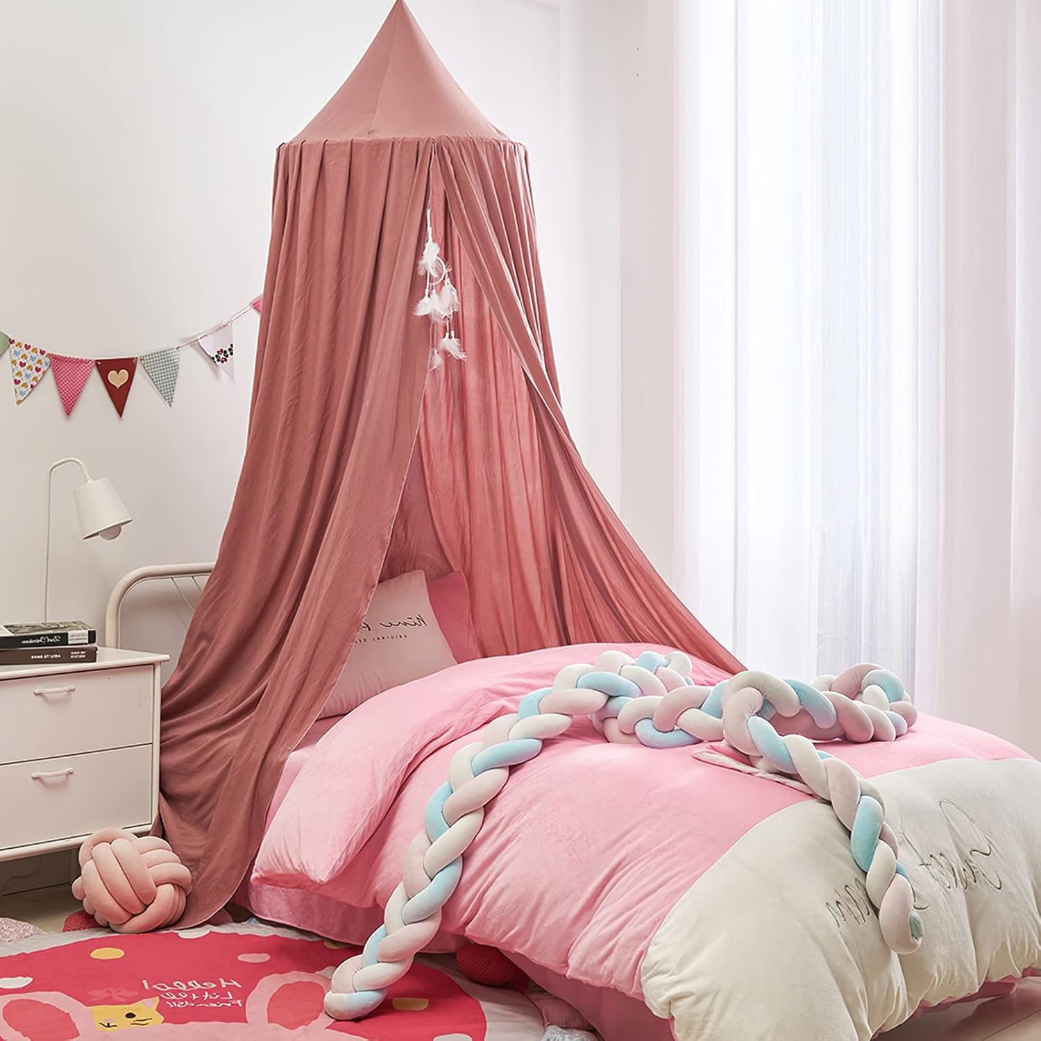 Battilo-moquitera para cama de - Kids Outdoor Fence reseña y precio